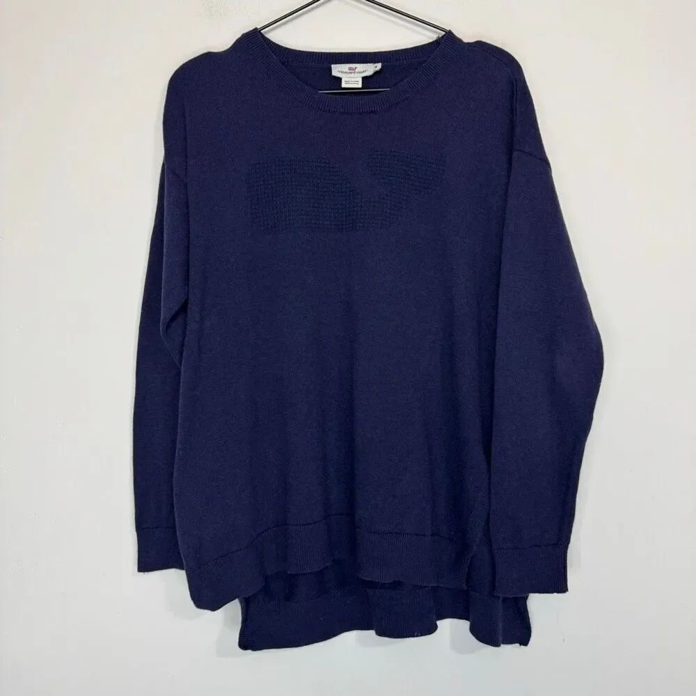Vineyard Vines Cotton Whale Sweater M